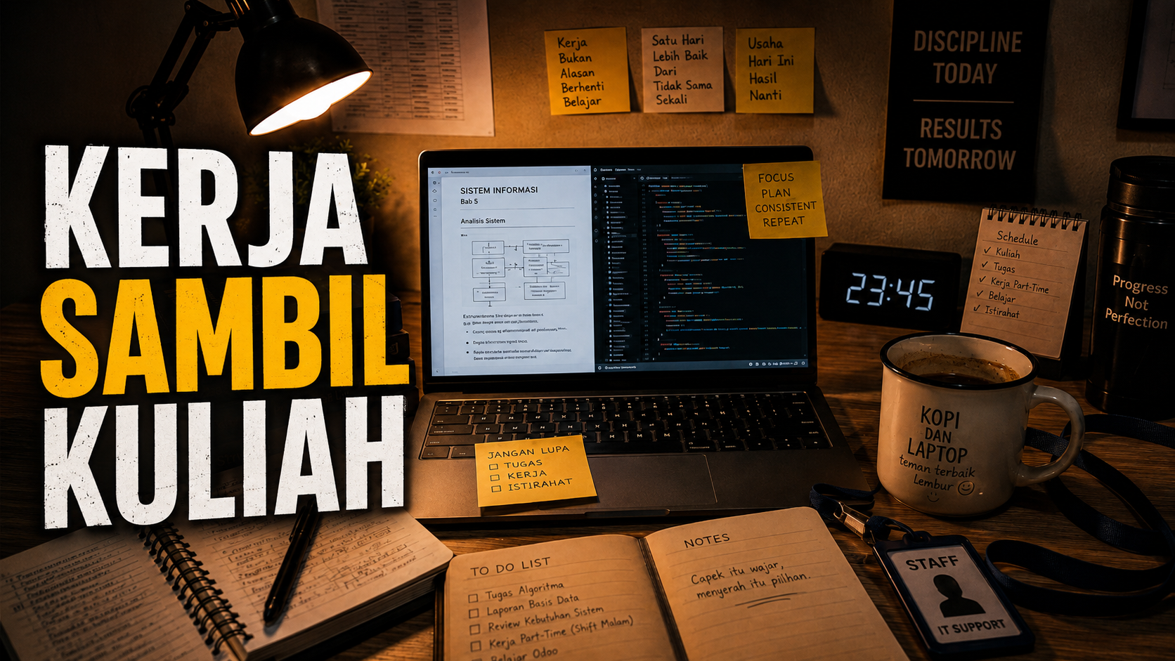 Kerja Sambil Kuliah, Capek Tapi Banyak yang Saya Pelajari